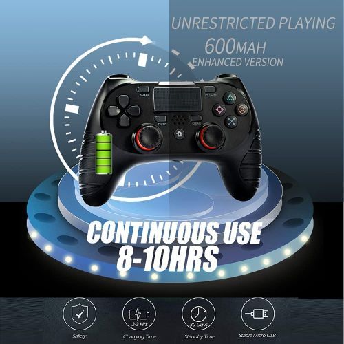 Wireless PS4 Controller Pad Bluetooth Video Gamepad Pro Slim