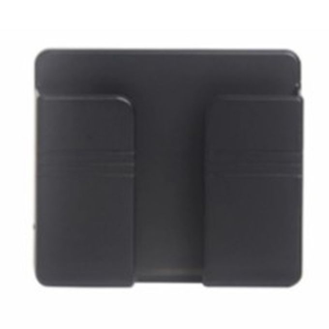 Wall Mount Stand Phone So Ket Phone  Harging Holder Bra Ket Mounted Organizer-black-99*86*28mm