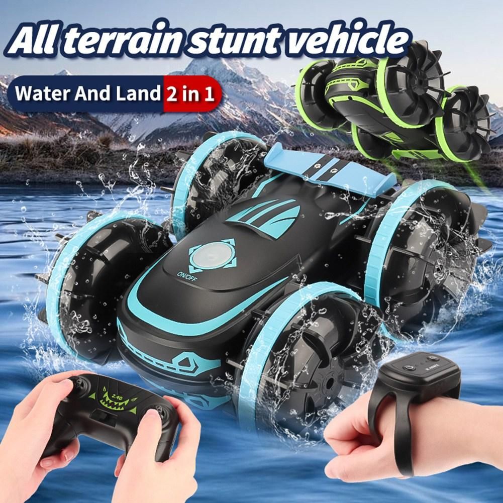 RC Stunt Car 4WD Watch Gesture Sensor Control Deformable Car