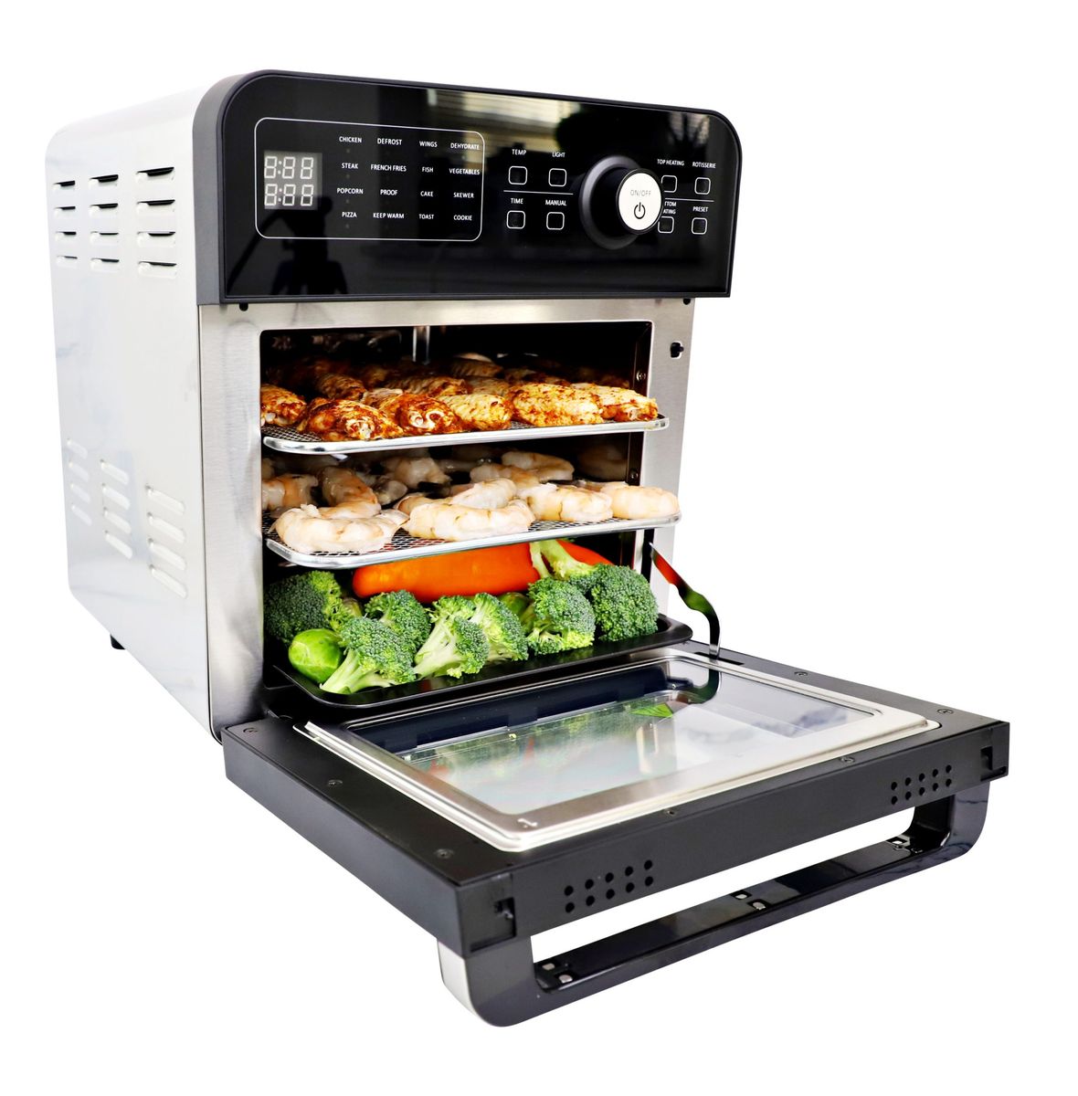 Upgraded Premium 18L All-In-One Air Fryer Oven & Dehydrator
