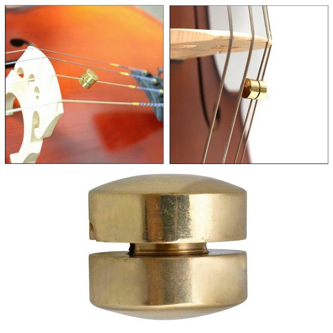 Golden Brass Wolf Tone Eliminator Wolf Tone Mute Suppressor For Cello