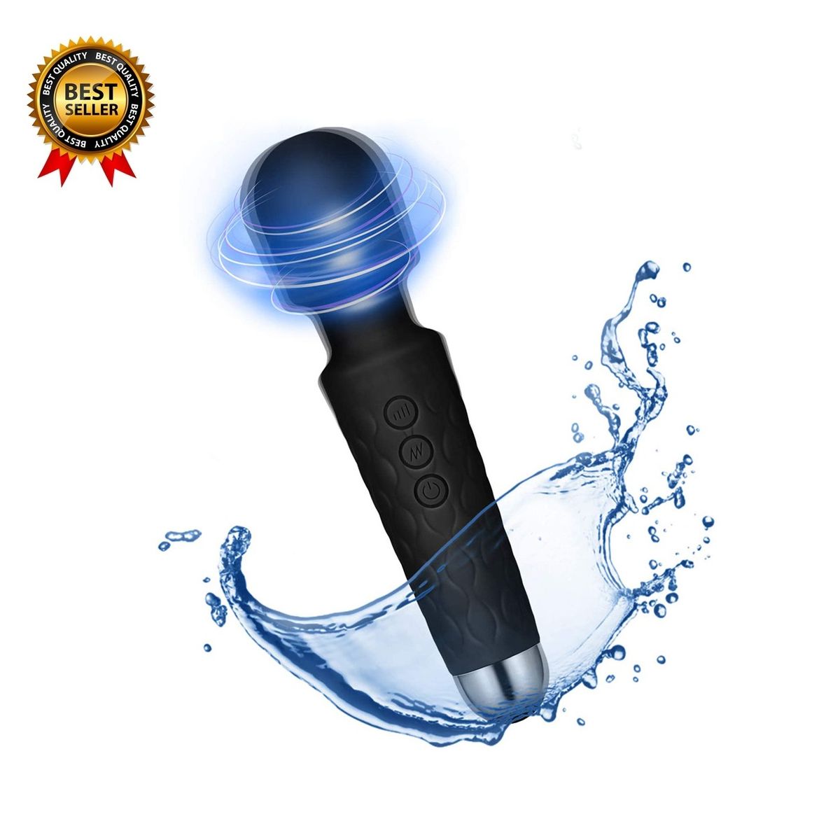 20 Mode - Powerful Rechargeable Magic Wand Clitoris Vibrator