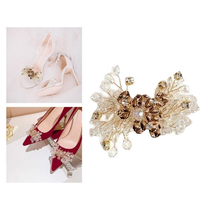 Shoe Charm Shoe Flower Clothing Accessories For Pumps Holder Shoe High