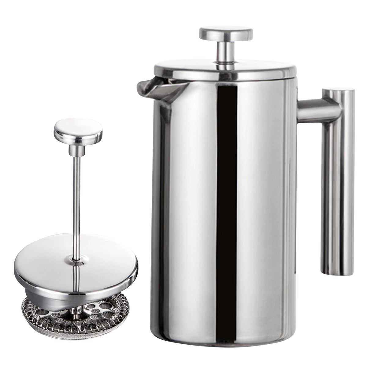 350ml/800ml/1000ml French Press Coffee Maker Stainless Steel