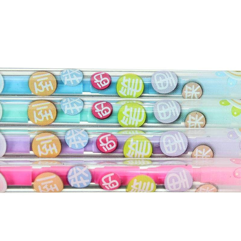 4Pcs/lot Pencils Non-Sharpening Pencil Bullet Pencil For Kids Gifts