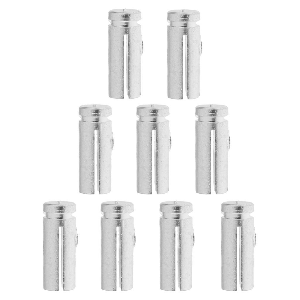 8x 9pcs Lightweight Aluminum  Flights Savers / Protectors For Steel