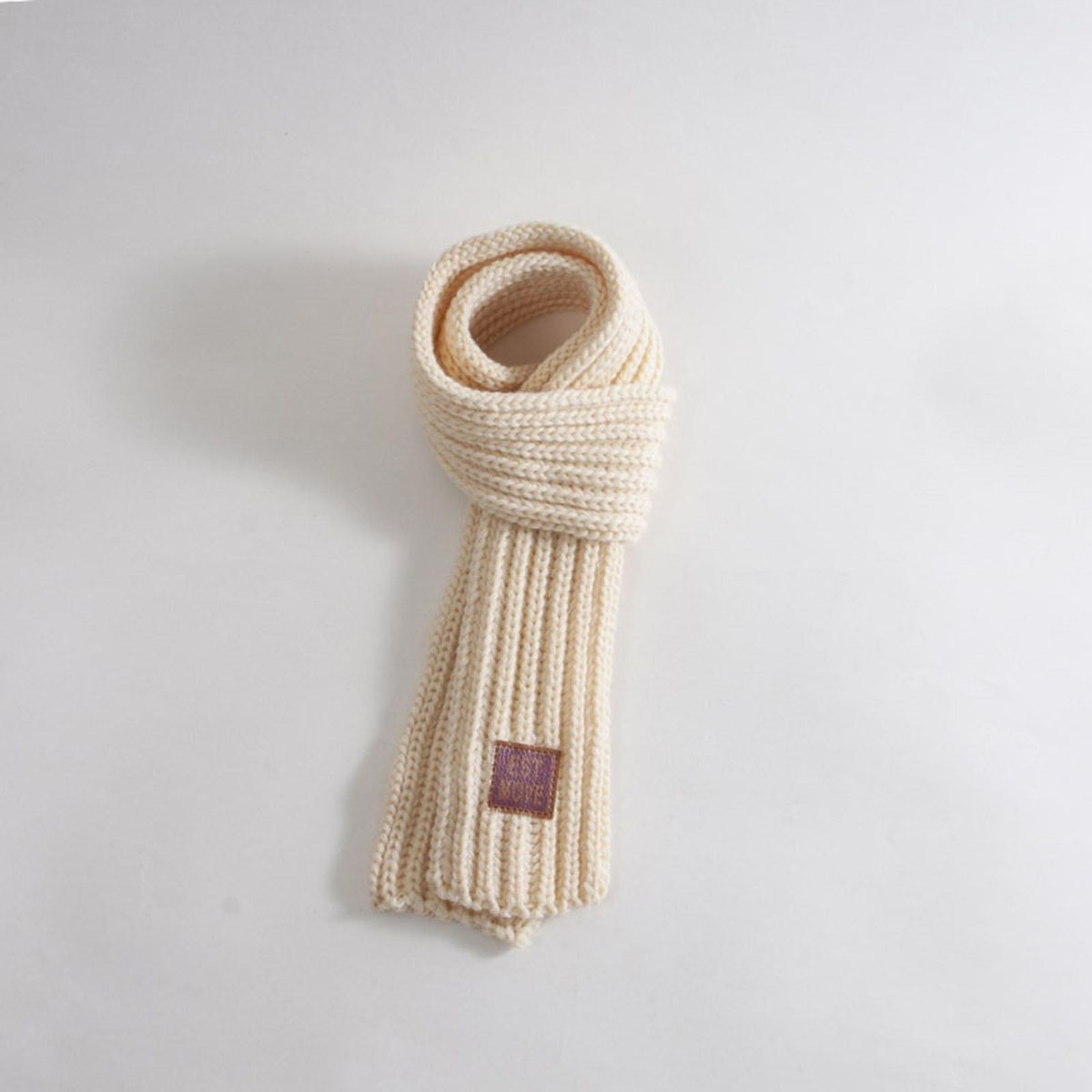 Warm Neck Set Cozykidz Knitted Neck Wrap Soft Warm Winter for Babies Beige
