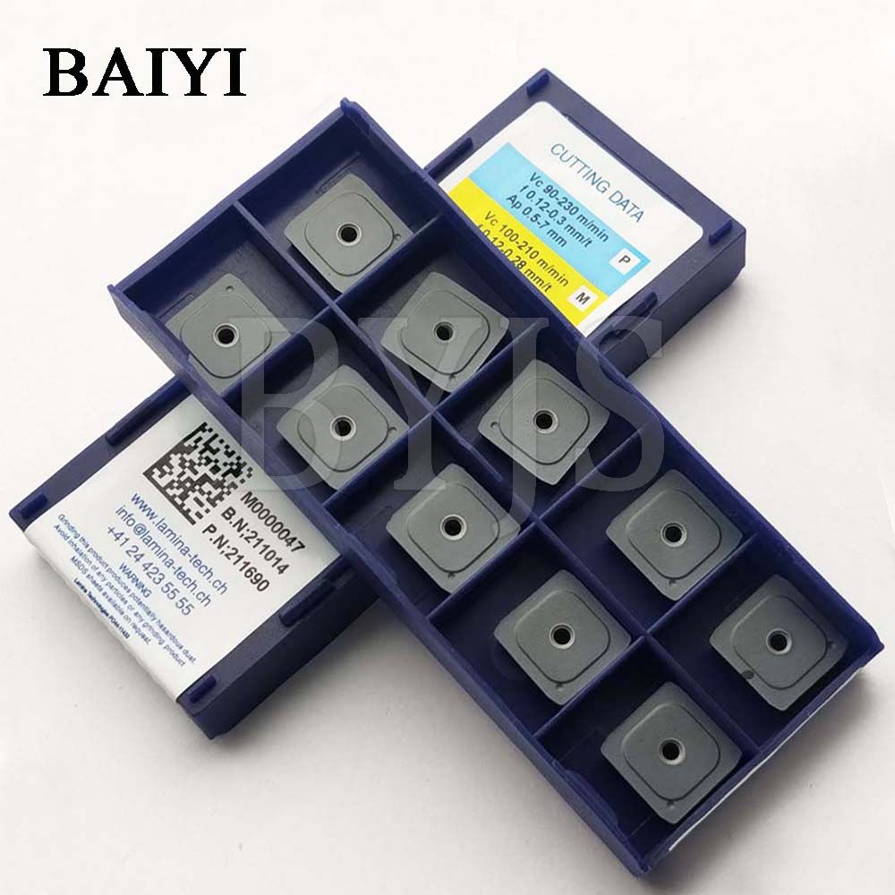 10pcs SPKN1203 EDTR CNC Carbide Insert Milling Blade Turning Tools