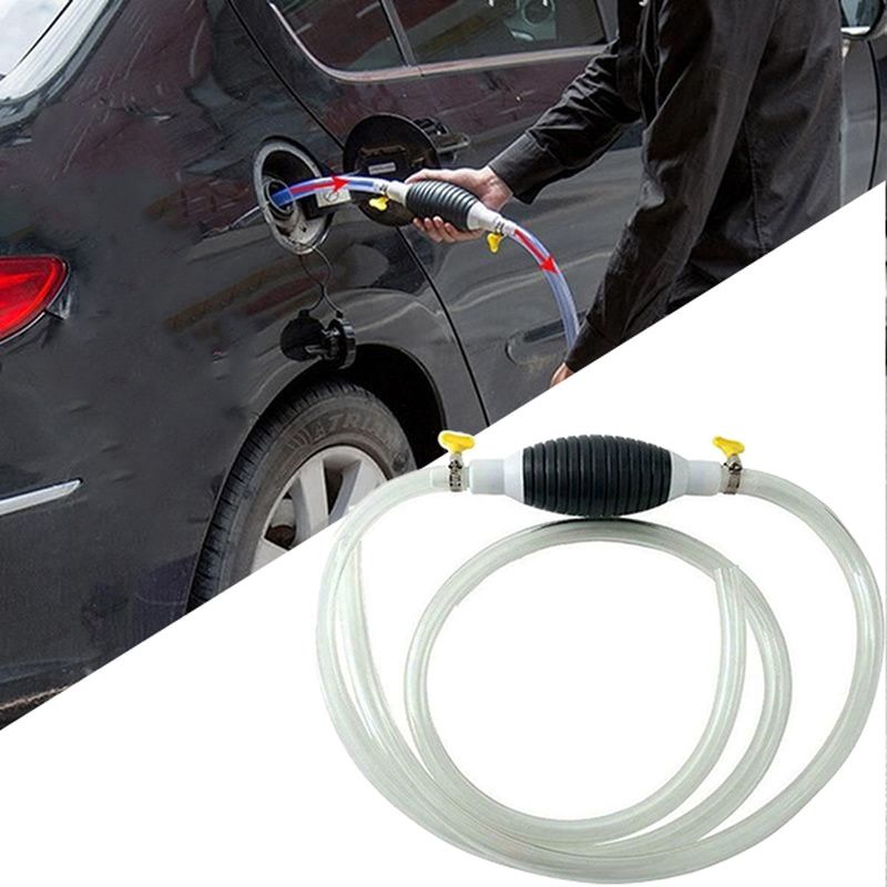 L Transfer Car Fuel Pump Petrol Liquid Manual Pump Fuel Emergency Saver Gas Pump A