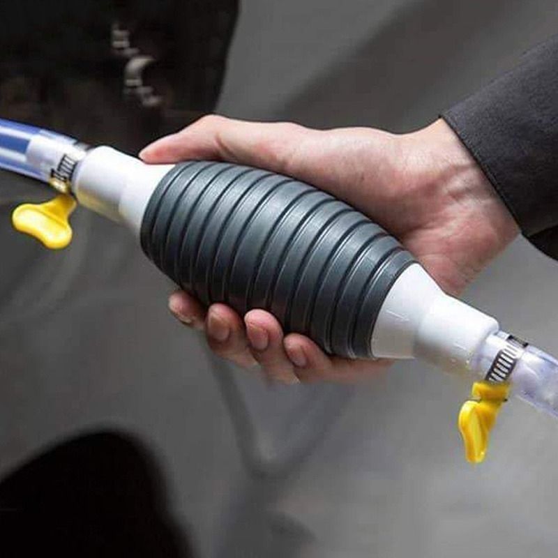 L Transfer Car Fuel Pump Petrol Liquid Manual Pump Fuel Emergency Saver Gas Pump A