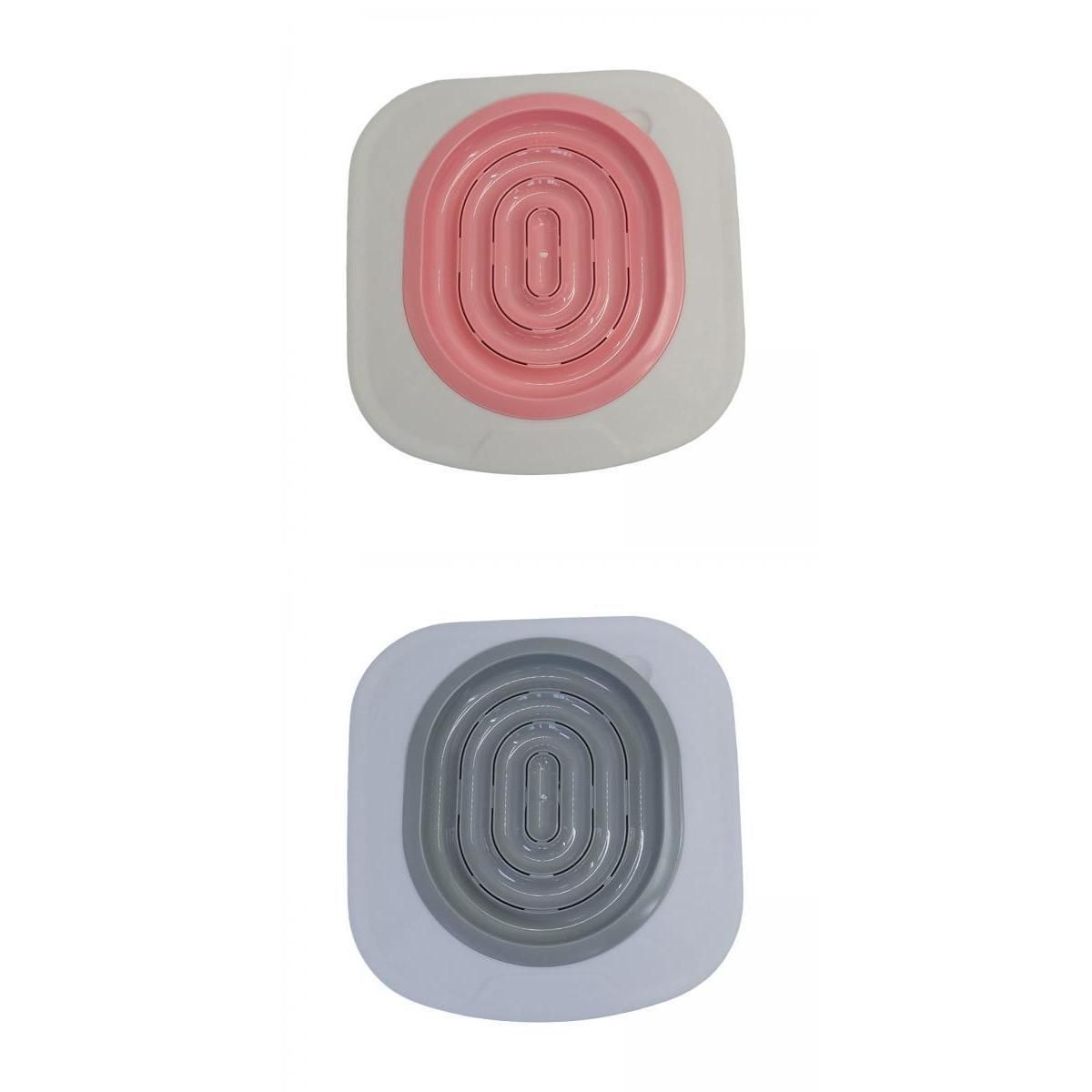 2pcs Cat Toilet Trainer Cat Litter  Training Pan Mat