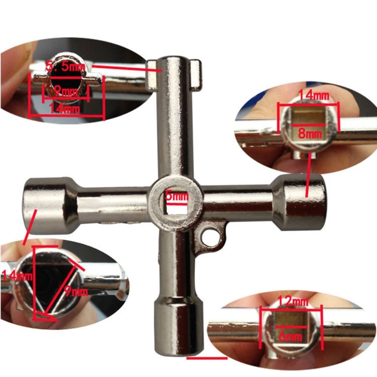 4 In 1 Multifunctional Cross Key