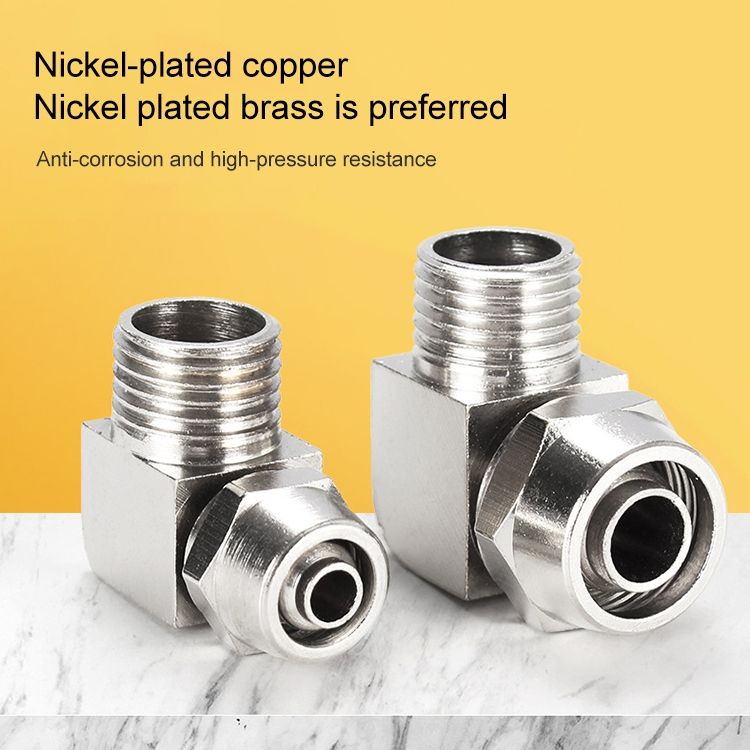 PL4-02 10pcs Copper Trachea Quick Lock Female Connector