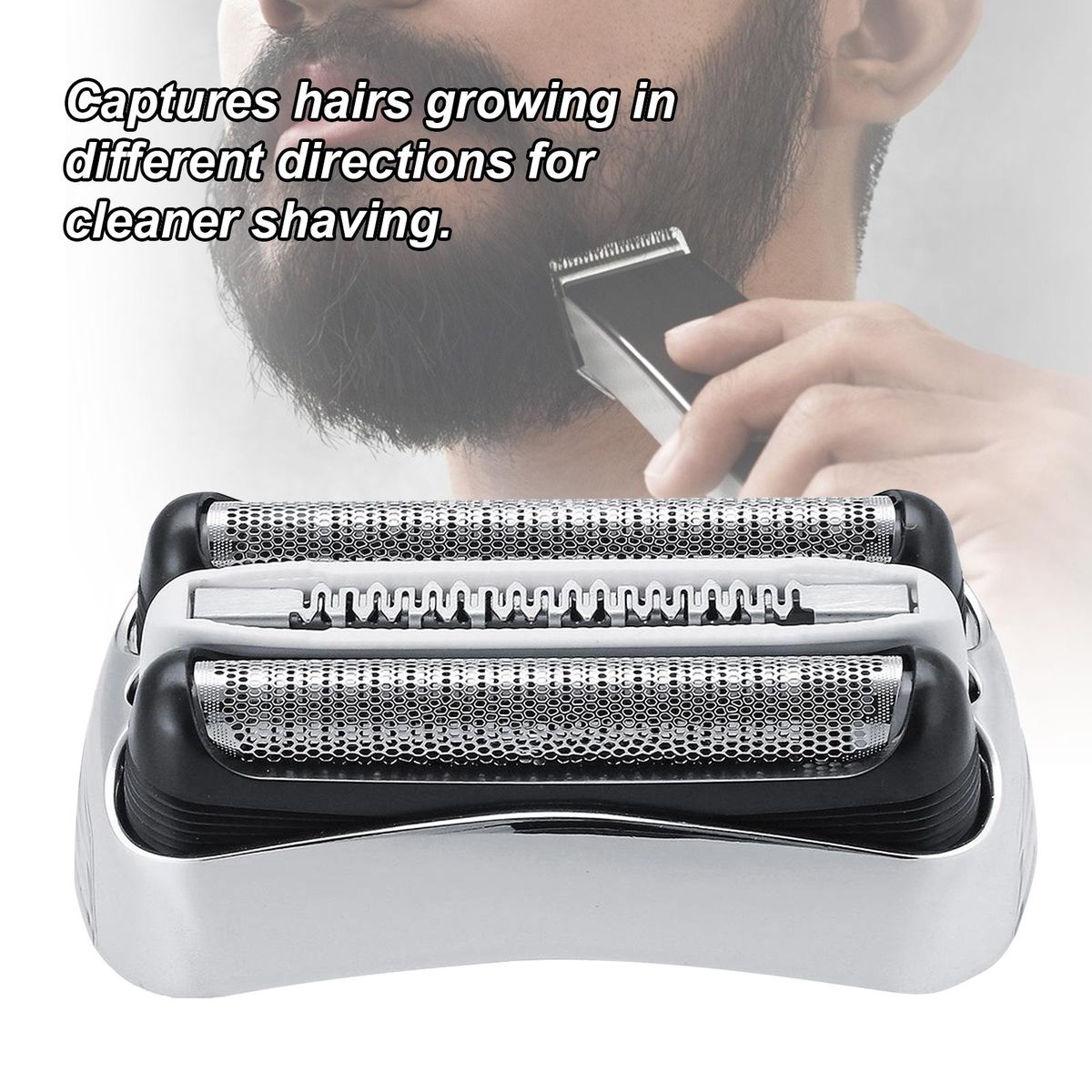 32S Electric Shavers Replacement Part Shaving Foil Cassette Heads Replacement for Braun Series 3