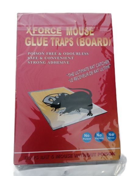 XFORCE Fast Rat Catcher Gum Mouse Glue Trap Rat Trap - X10 PIECES