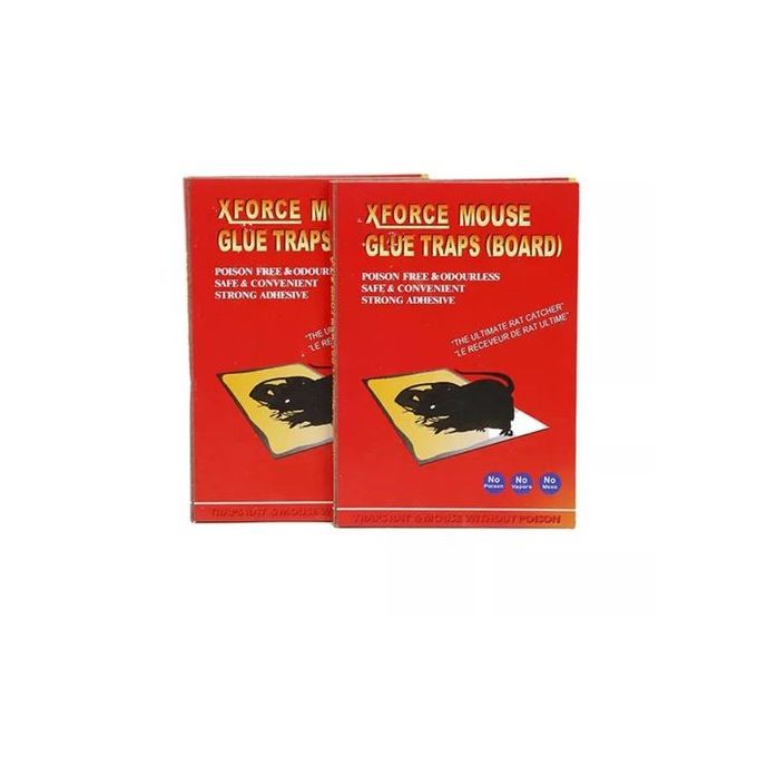 XFORCE Fast Rat Catcher Gum Mouse Glue Trap Rat Trap - X10 PIECES