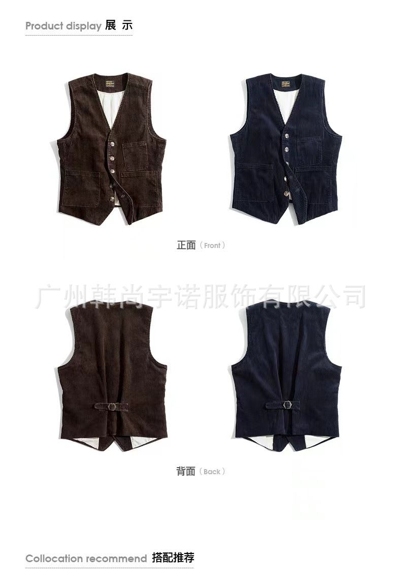 Foreign Trade 2020 Autumn Retro Hunting Multi-pocket