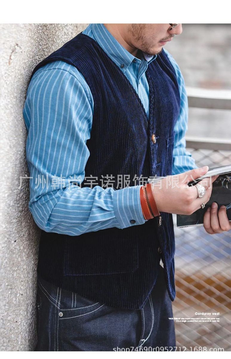 Foreign Trade 2020 Autumn Retro Hunting Multi-pocket