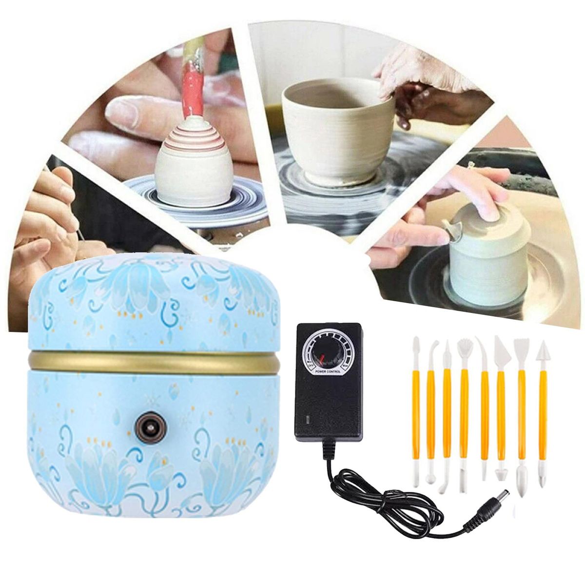 Mini Pottery Wheel Blue