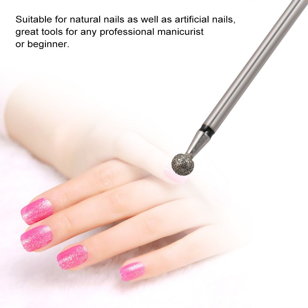 10 Pcs Sanding Nail Files Drill Bits Nails Edge Polish