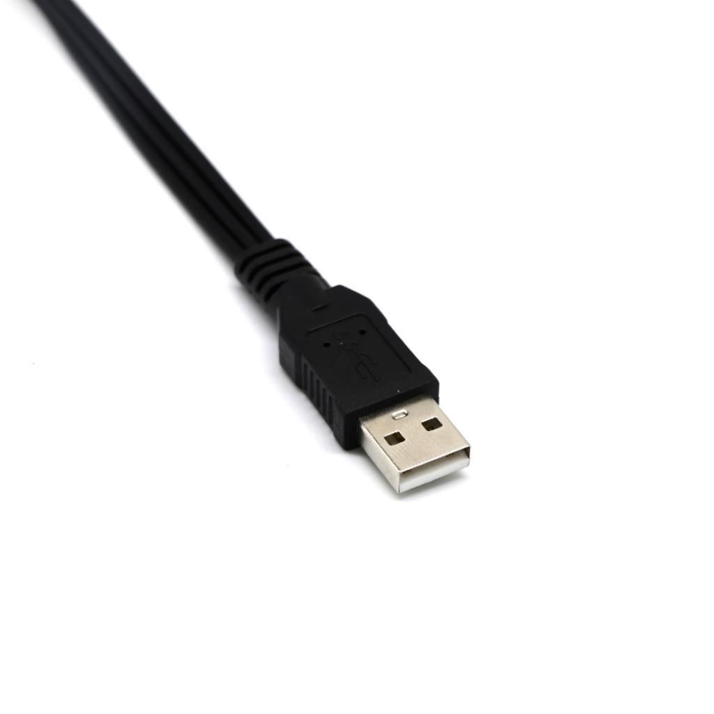 USB Male To 3 RCA Female Video AV Cord Converter Adapter