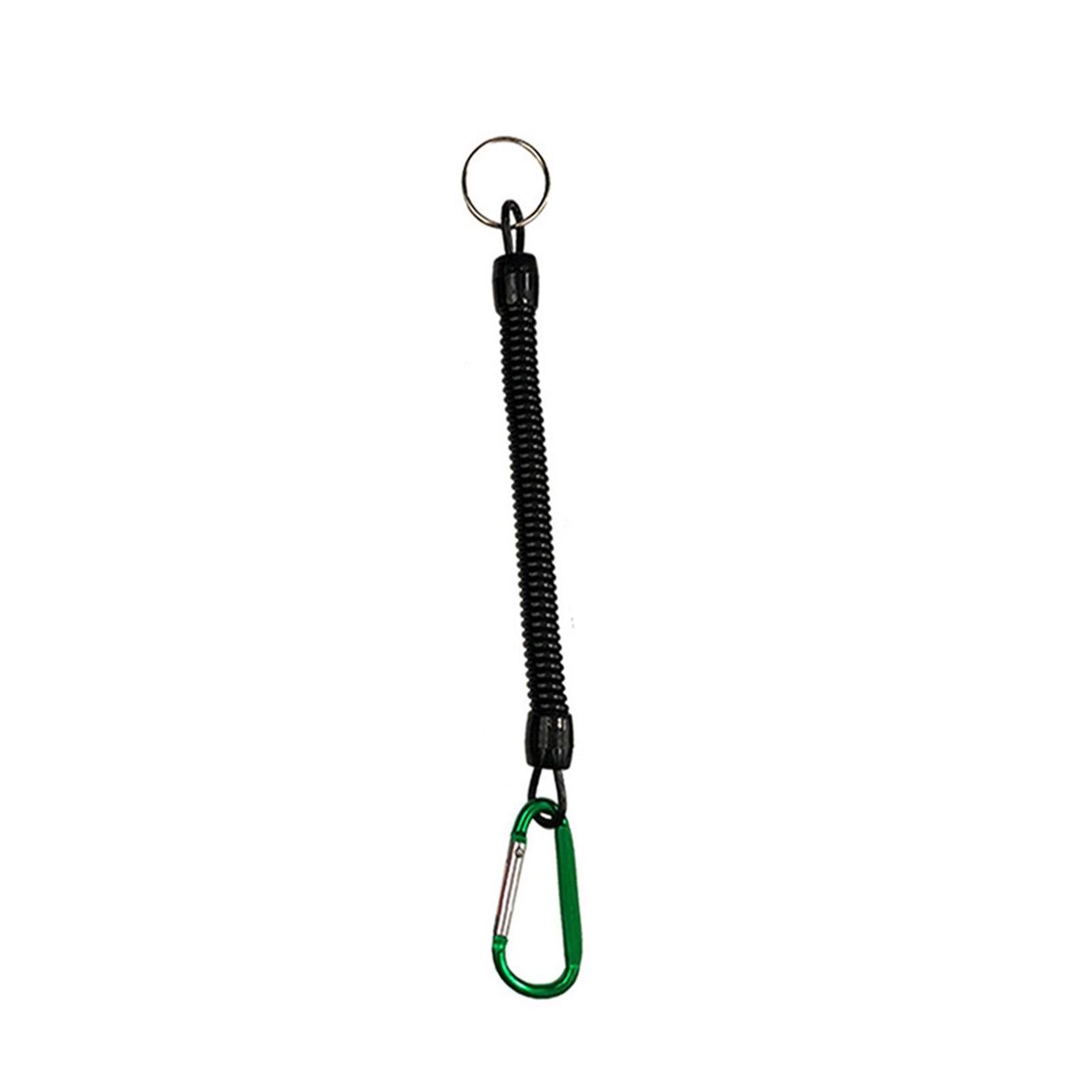 Fishing Lanyard Spring Fishing Anti-lost Safety Lanyard Green