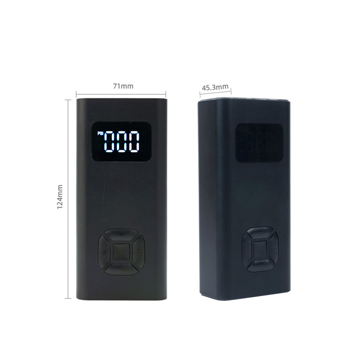 Tire Inflator Portable Air Compressor Digital Pressure Gauge