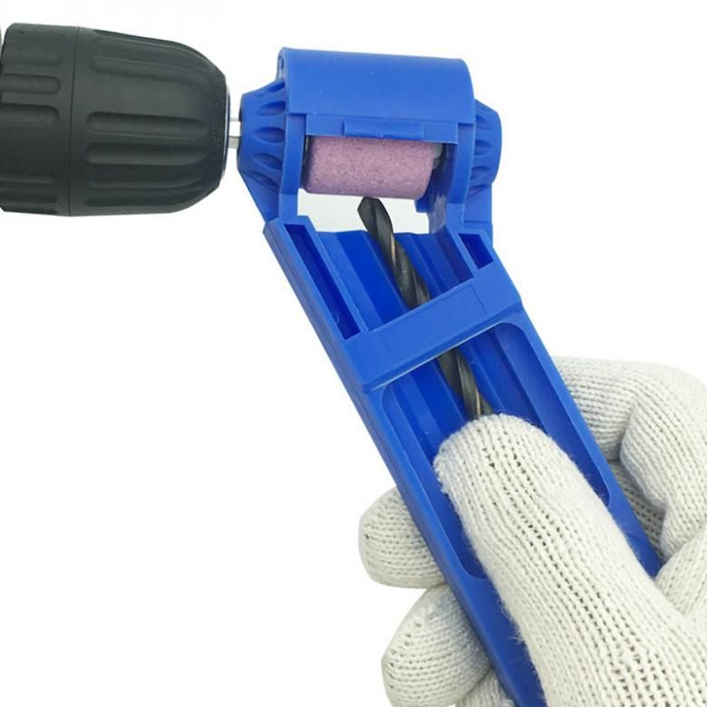 Portable Drill Bit Sharpener Machine Grinder With Pink