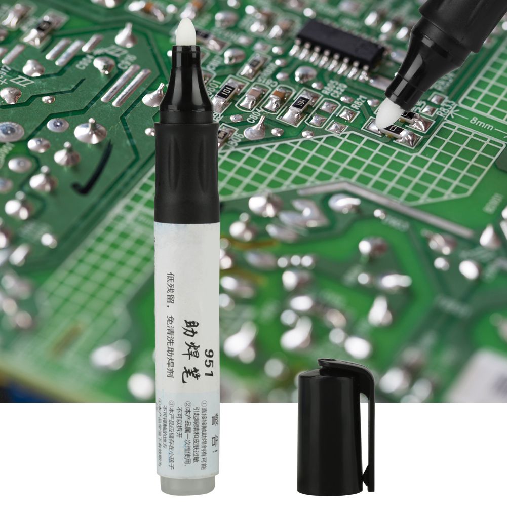 1pc 13cm 951 Soldering Rosin Flux Pen Low-Solids Non-clean