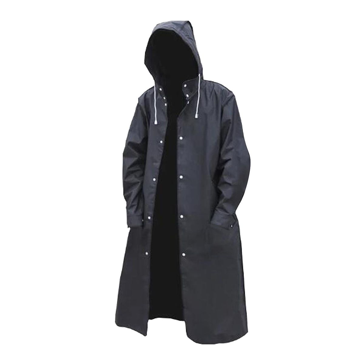 Raincoat Lightweight EVA Womens Mens Poncho Hooded Camping