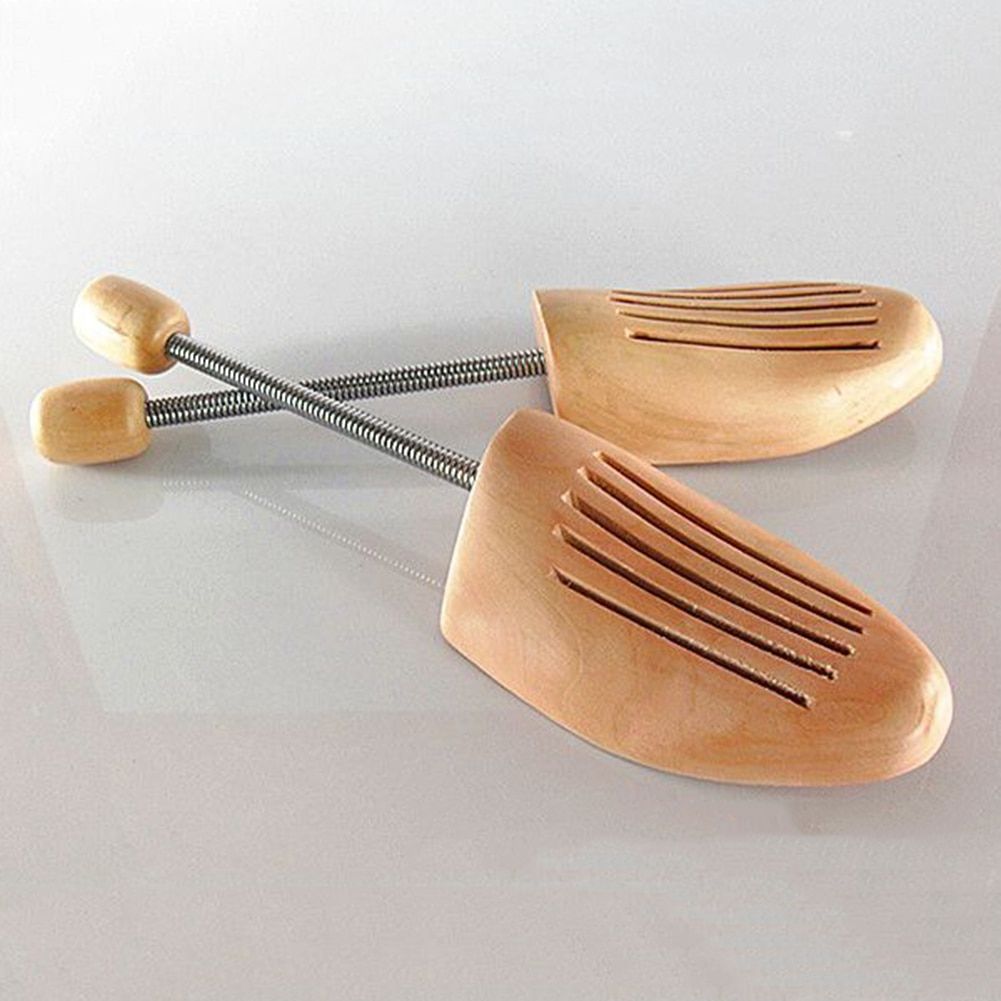 1Pair Adjustable Shaped Fixed Shoe Tree Solid Wooden Shoe Stretcher High Quality Shoe Expander Without Distortion Sale