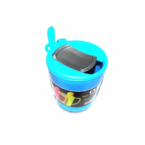 Kids Multi-functional Cup With Spoon - Blue