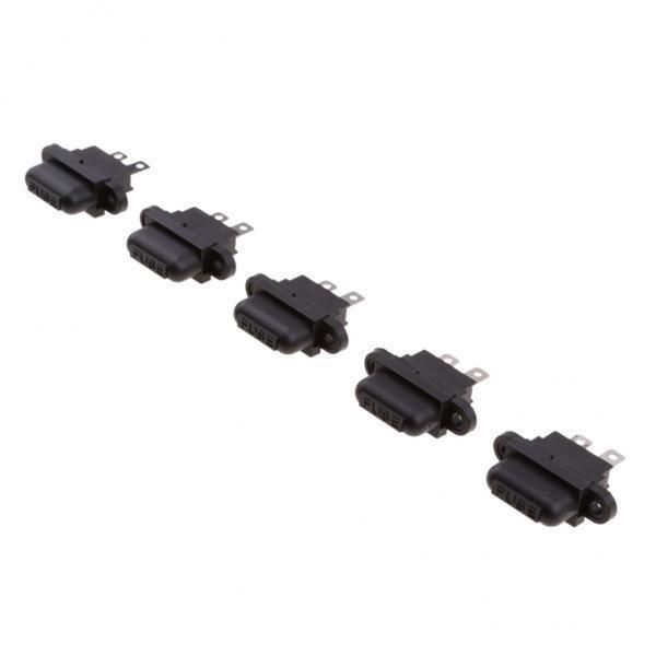 4x 5X  Boat Truck 30A  Standard   Boxes W/ Cover Black