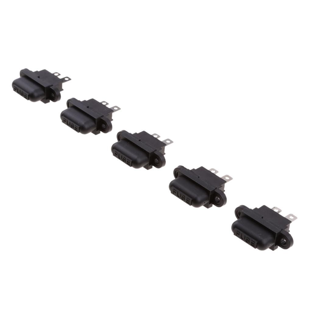 4x 5X  Boat Truck 30A  Standard   Boxes W/ Cover Black