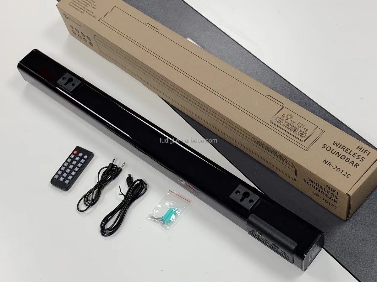 2023 New Rixing Hi-Fi Wireless Soundbar NR 7012c  SOUNDBAR SPEAKER