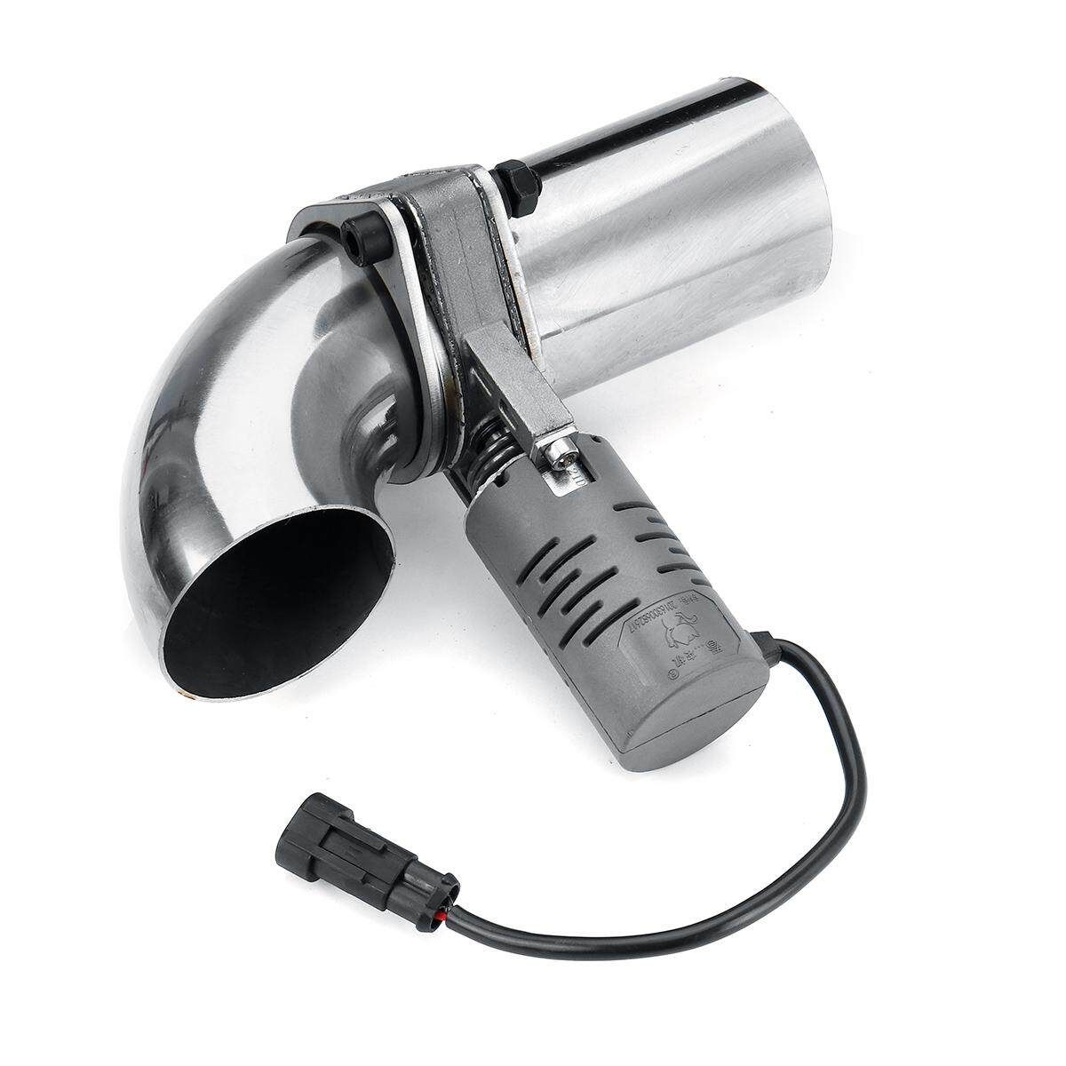 2.5" Exhaust Valve Pipe Electric Control Downpipe Cut Out Wireless Remote Kit