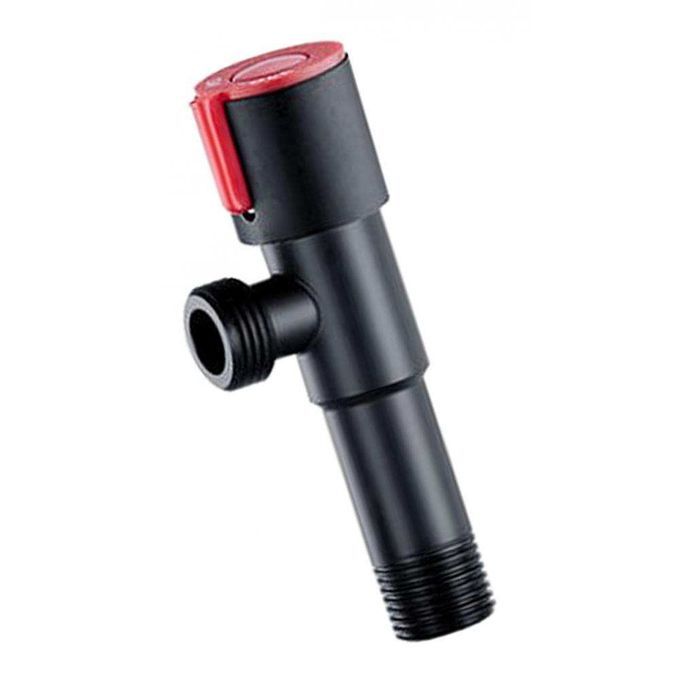 Angle Valve Thickened Hot Cold Water Shut Off Valve For Toilet Red 2