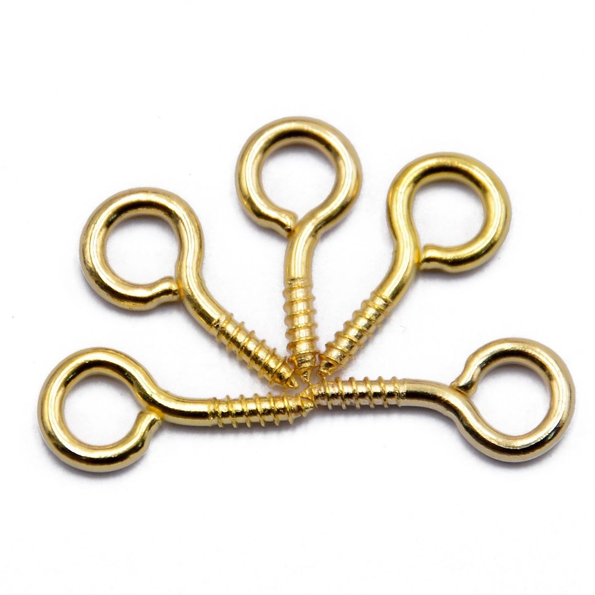 100pcs Mini Screw Eye Pin Peg Jewelry Making Findings For