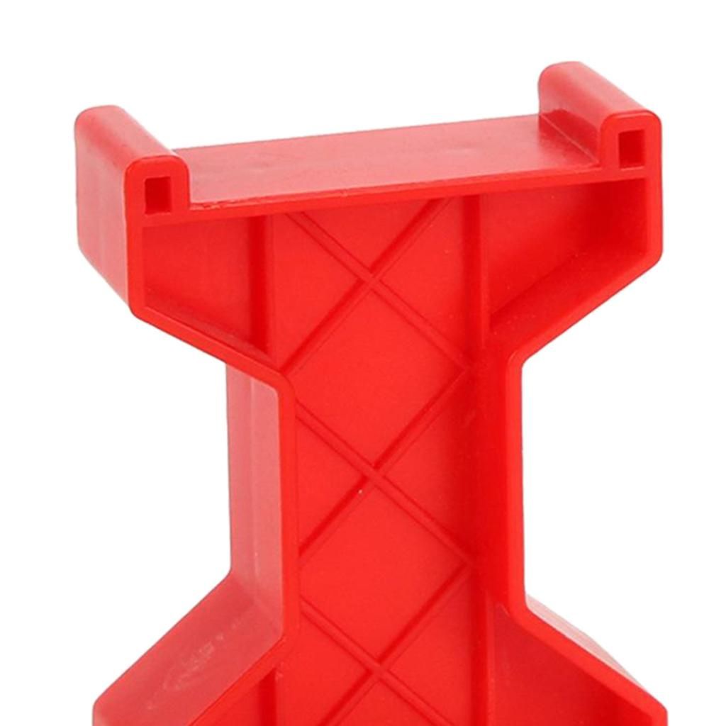 Train Bridge Piers Support Track Railway Accessories For Style A Red