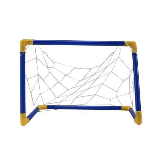 Folding Mini Football Soccer Goal Post Net Set