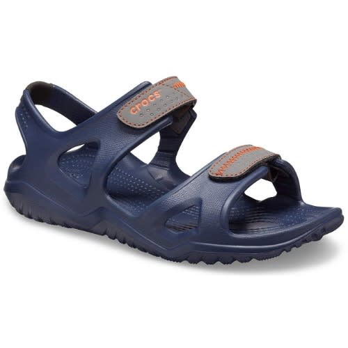 Swiftwater River Crocs Sandal- Navy