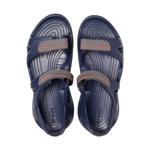 Swiftwater River Crocs Sandal- Navy
