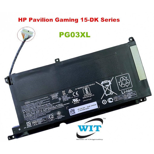 Laptop Battery For Pavilion Gaming 15-dk 15-dk0000 15-dk0125tx Omen 5x Fpc52, Tx 15-dk