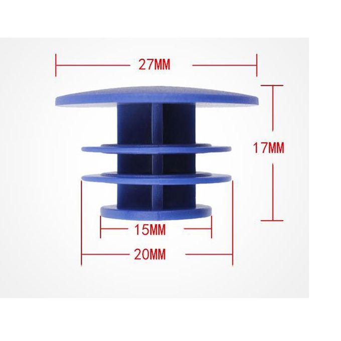 Bike Bicycle Handlebar End Plugs Bar Grip Plugs Handlebar Bar Cap Blue