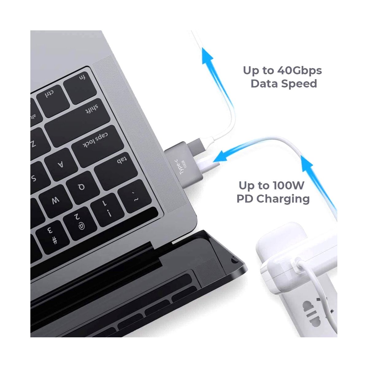 Dual Type-C Extender Adapter