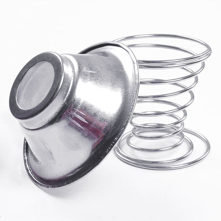 5 PCS 2 In 1 Stainless Steel Tea Drain + Spring Tea Set