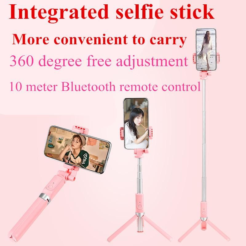 Remote Control+Foldable Tripod  Selfie Stick