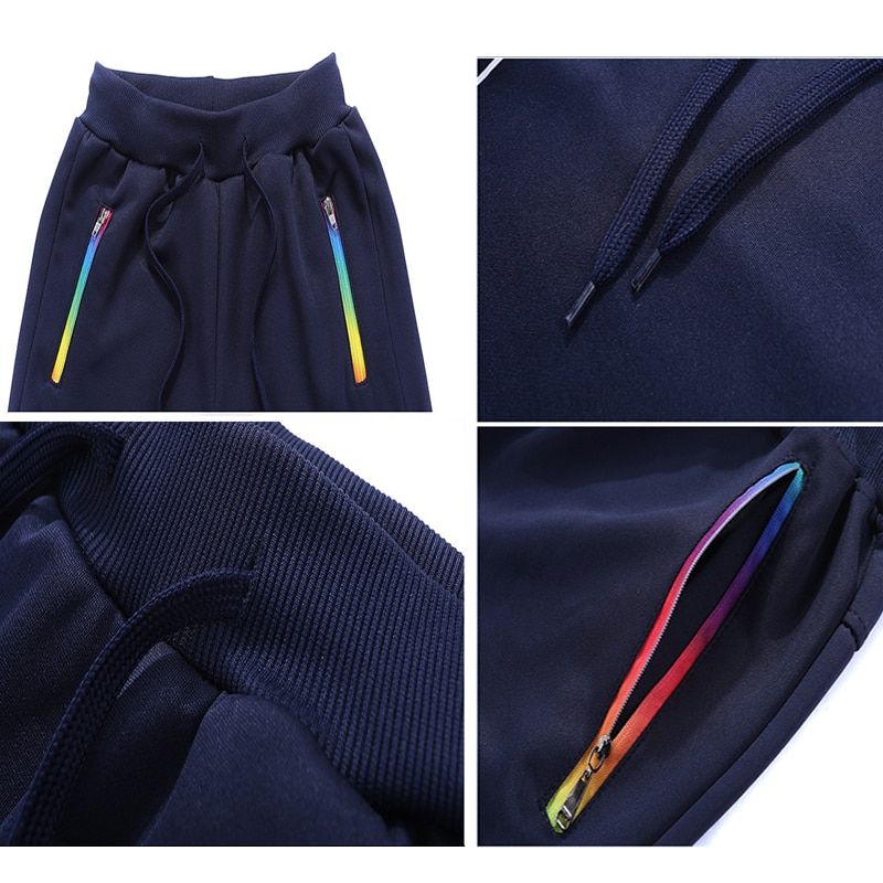 New Casual Tracksuit Set 2021Men Fitness Jogger Sports Sportswear Suits Spring Autumn Two Pieces Hoodies Pants Sets Male Suit