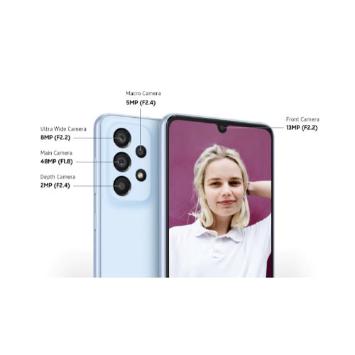 Galaxy A33 5G - 6.4" Super AMOLED - 128GB ROM - 6GB RAM - Dual SIM-Fingerprint-5000mAh - Blue