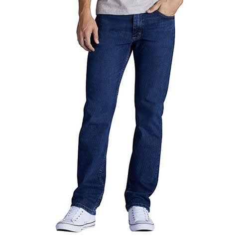 Men's Stock Regular Fit Denim Jean - Blue